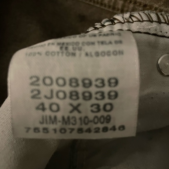 Lee Jeans Brown Tan Size 40x30 Relaxed Fit Mens - Picture 5 of 6